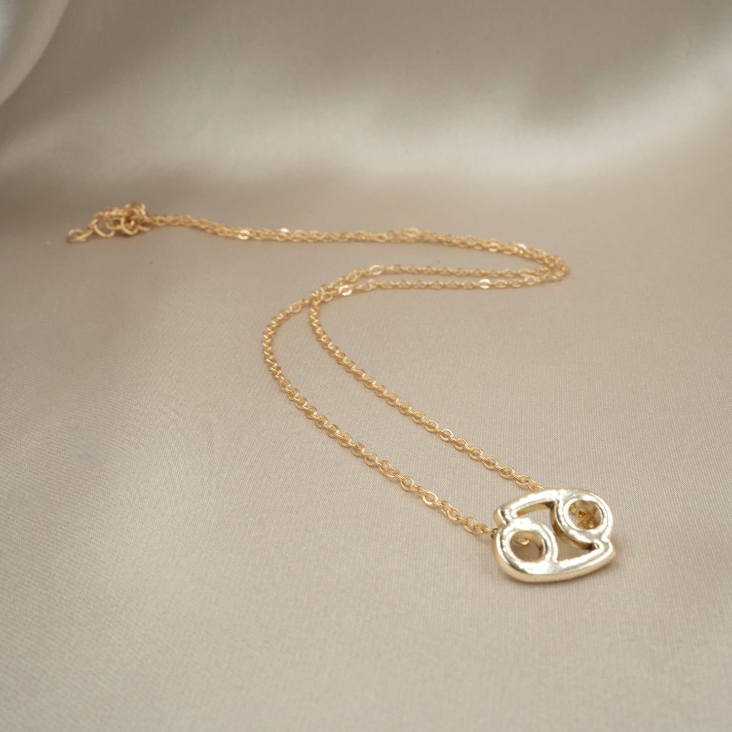 Zodiac sign ketting 'Cancer'