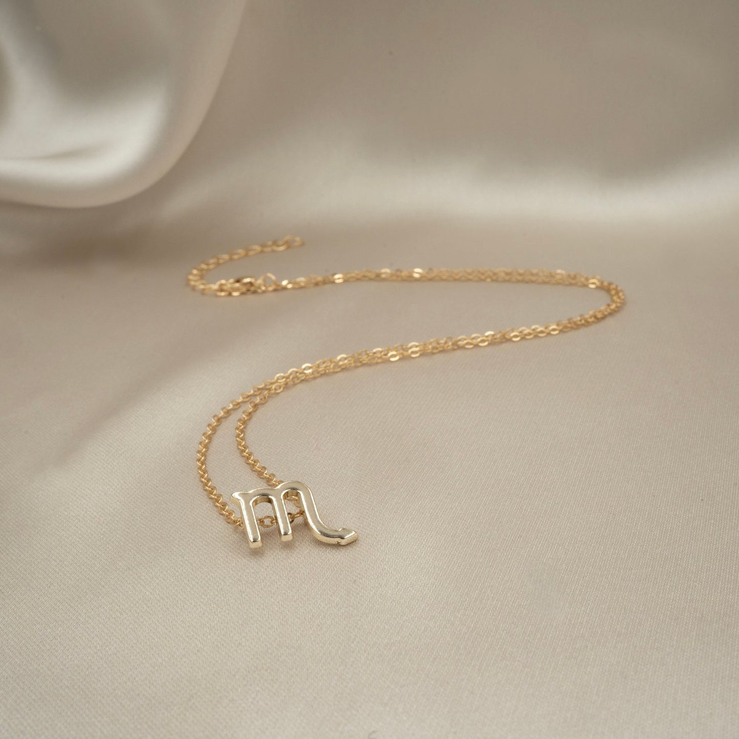 Zodiac sign ketting 'Scorpio'