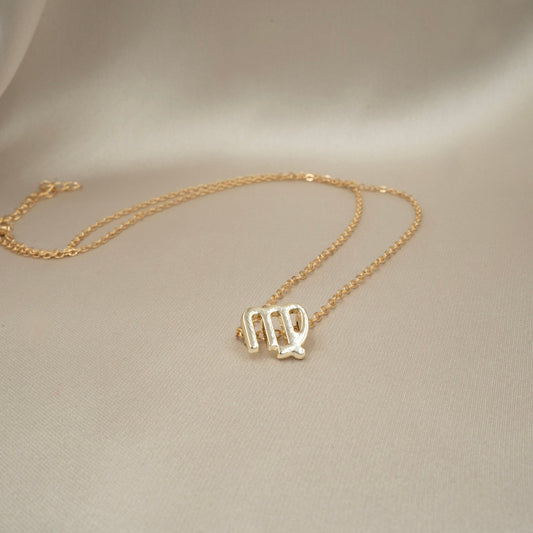 Zodiac sign ketting 'Virgo'