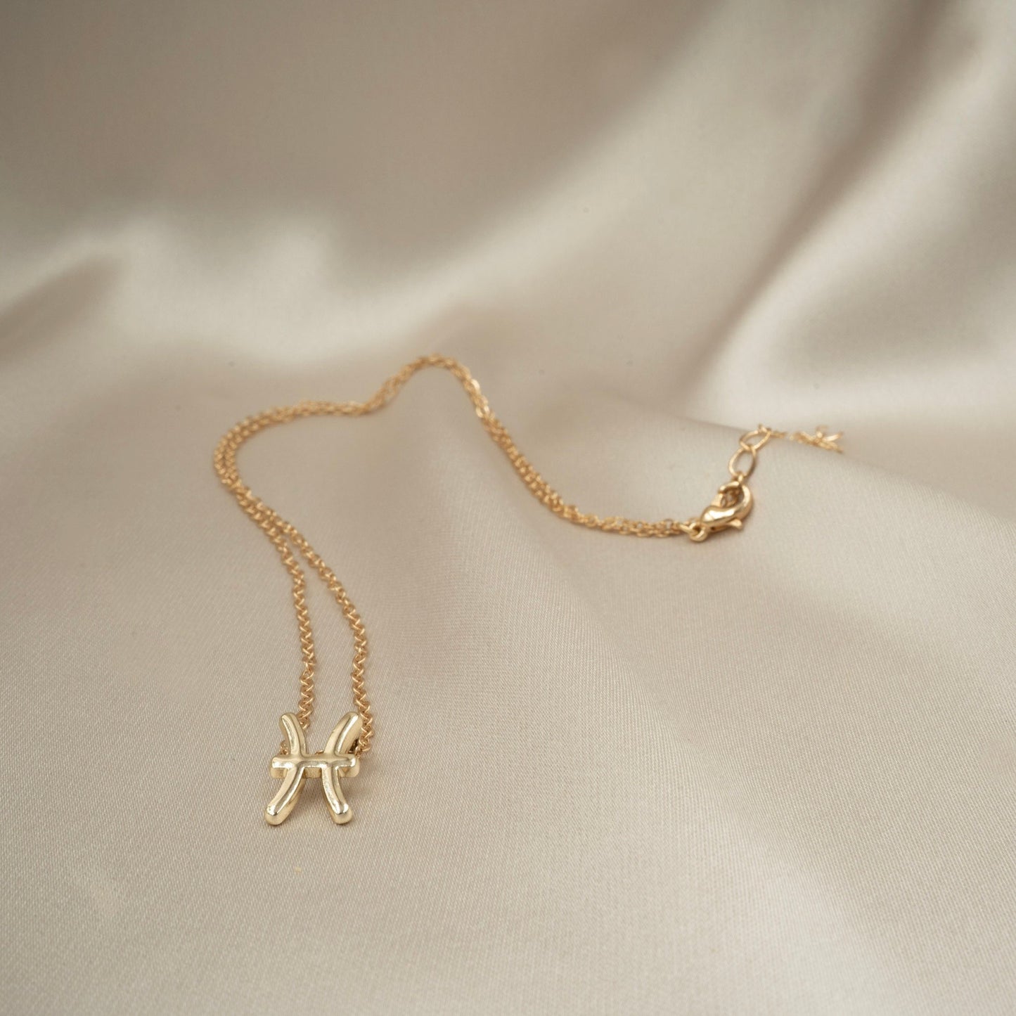 Zodiac sign ketting 'Pisces'